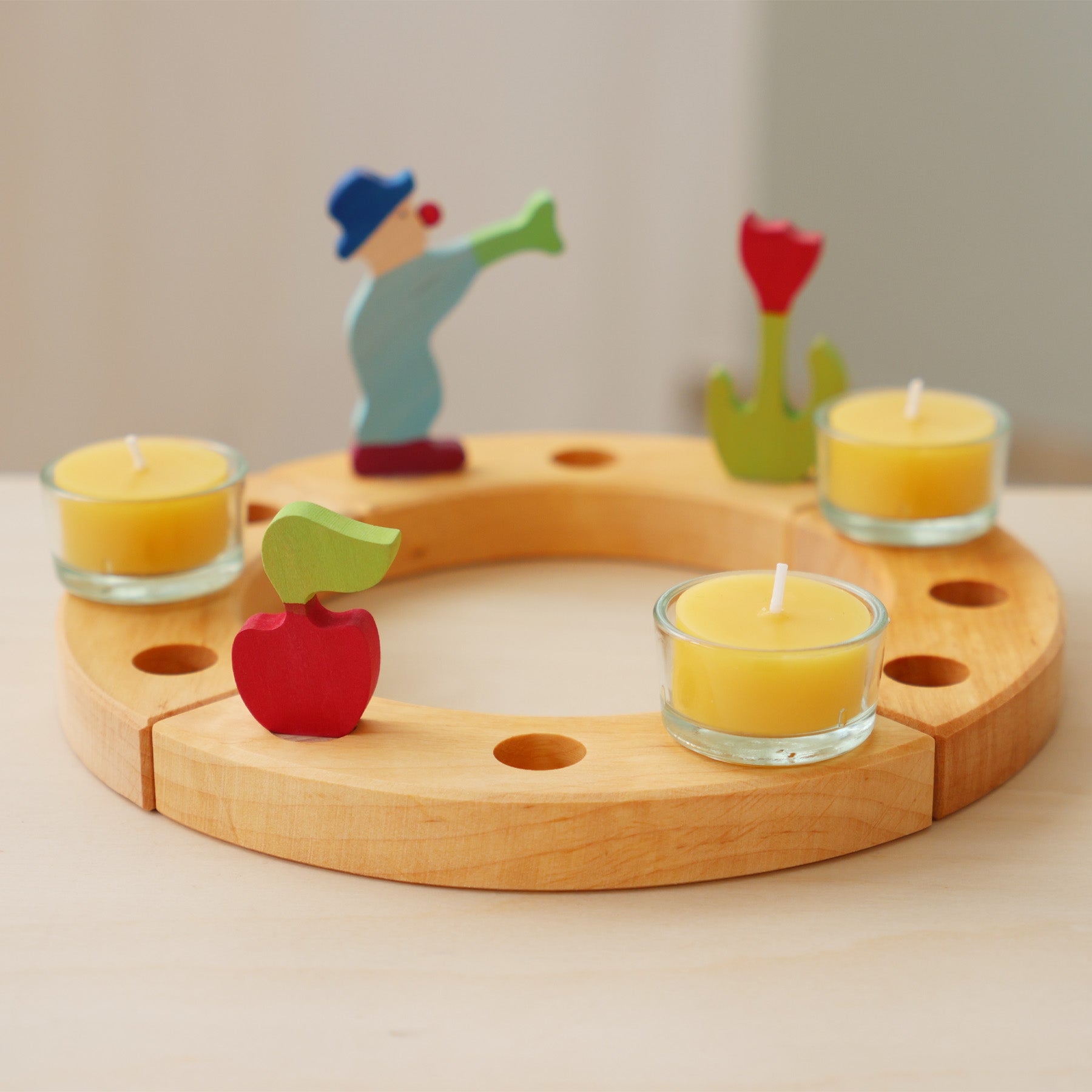 Tealight holder glass pack of 5