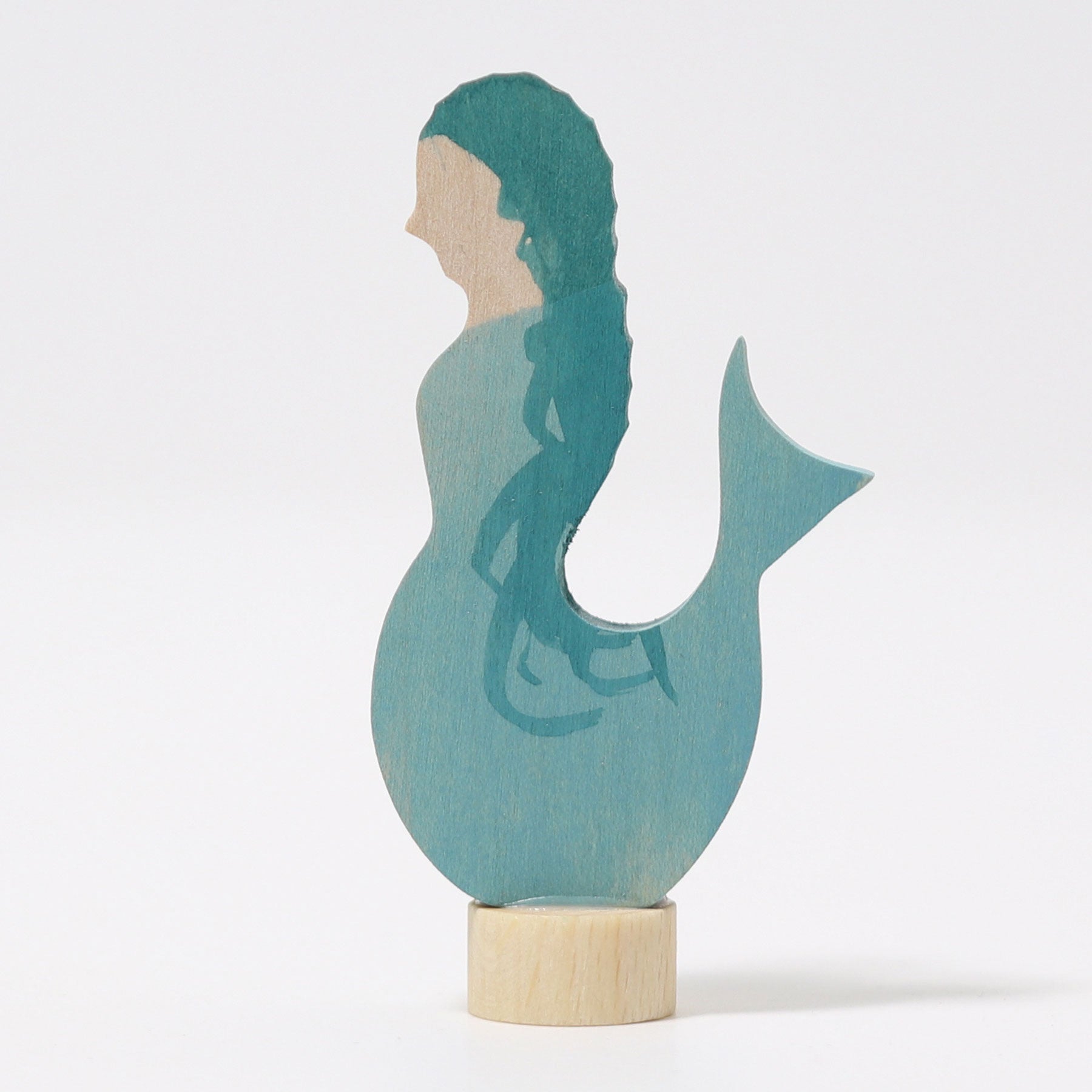 Steckfigur Meerjungfrau Aquamarin