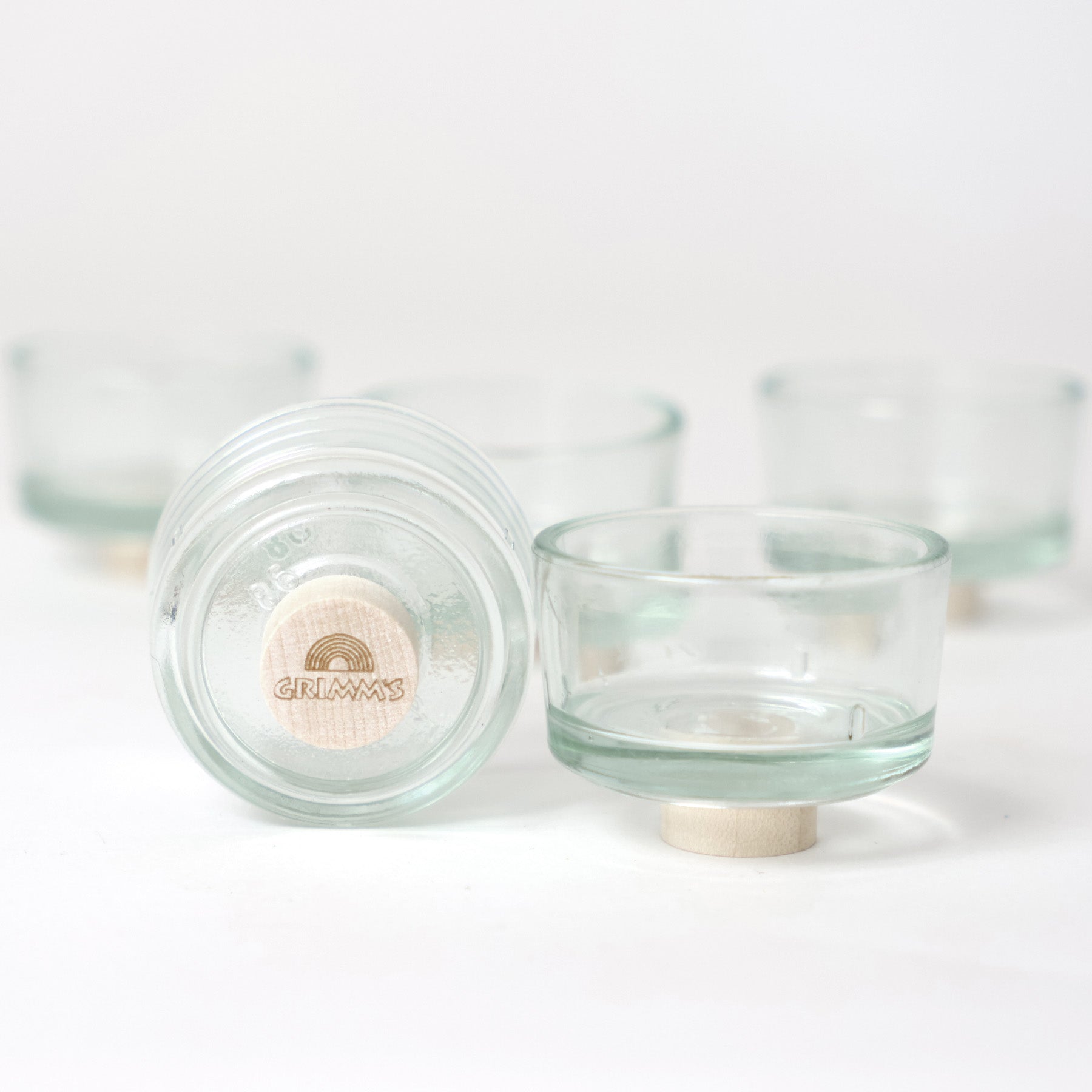 Tealight holder glass pack of 5