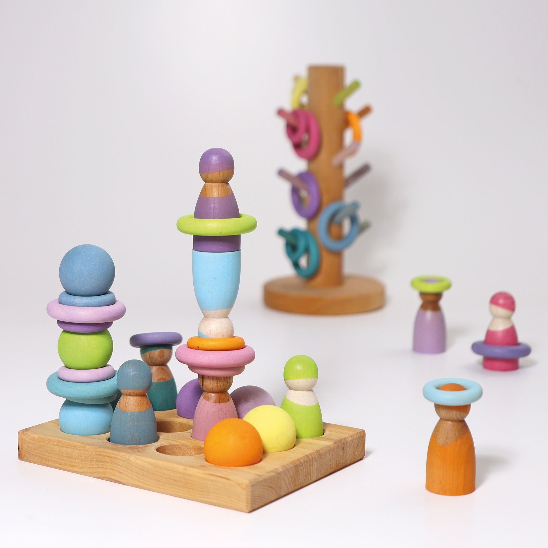 Kleine Pastellkugeln