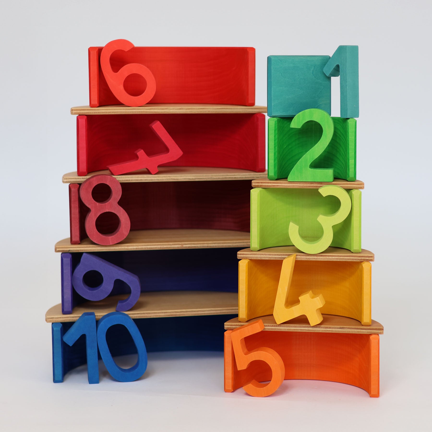 Regenbogen Zahlenland