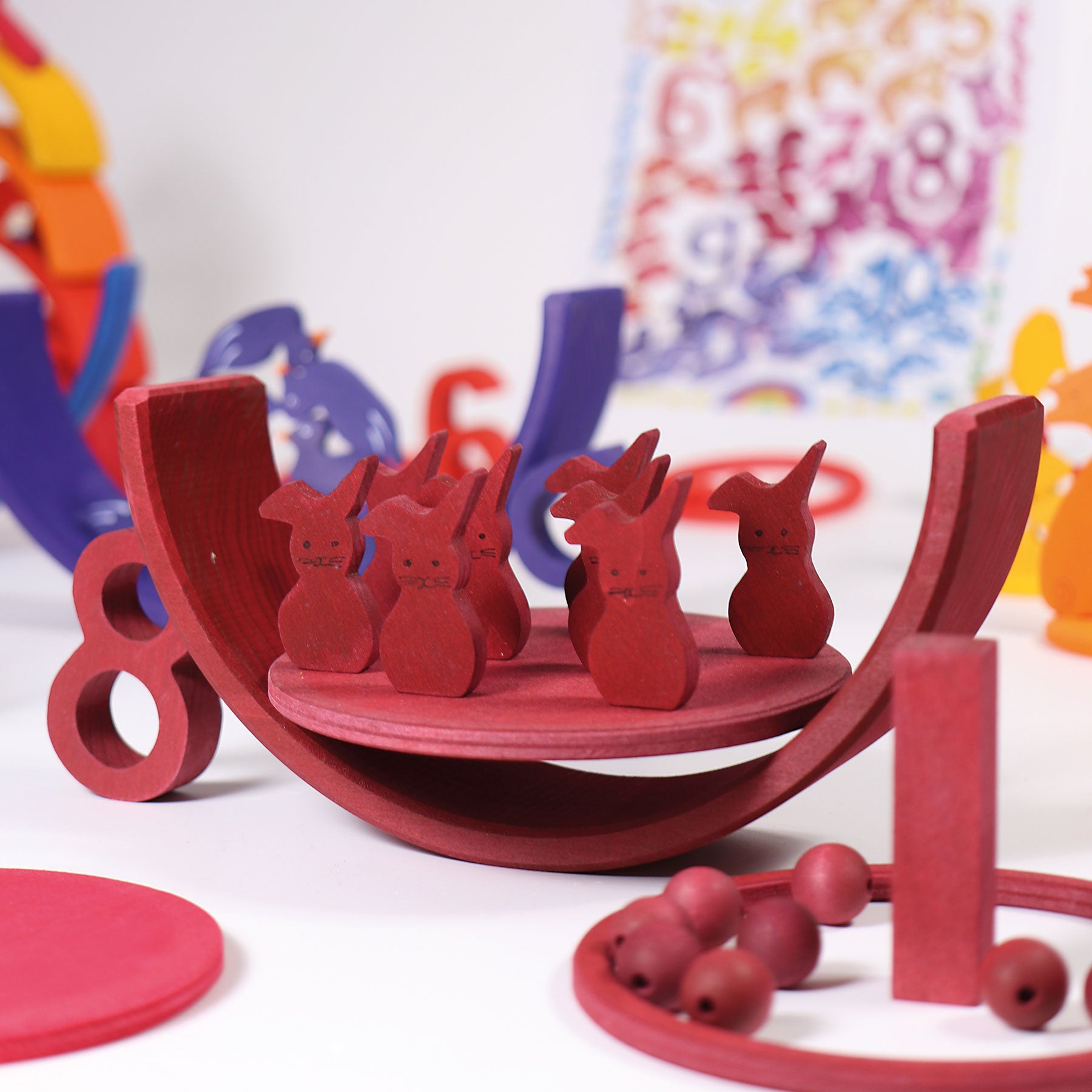 Regenbogen Zahlenland