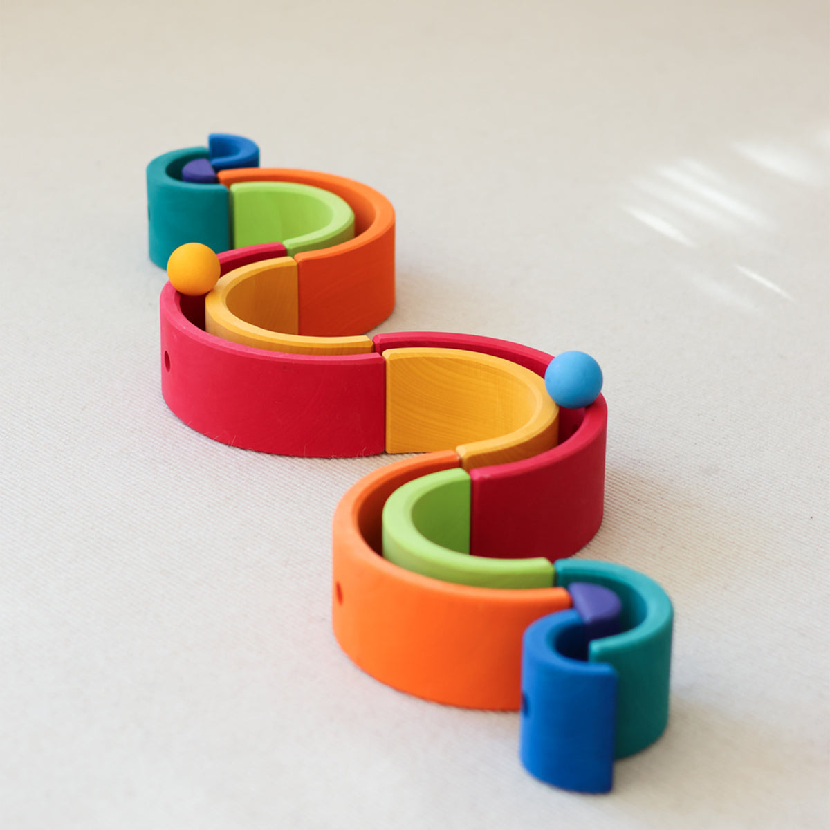 Rainbow Stacking Tower