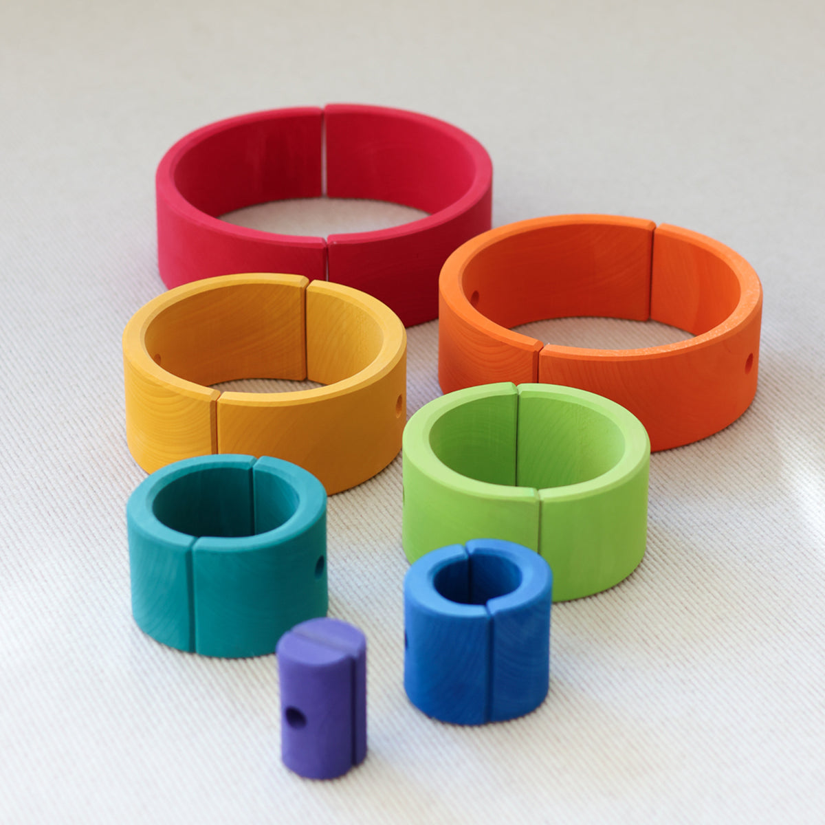 Rainbow Stacking Tower