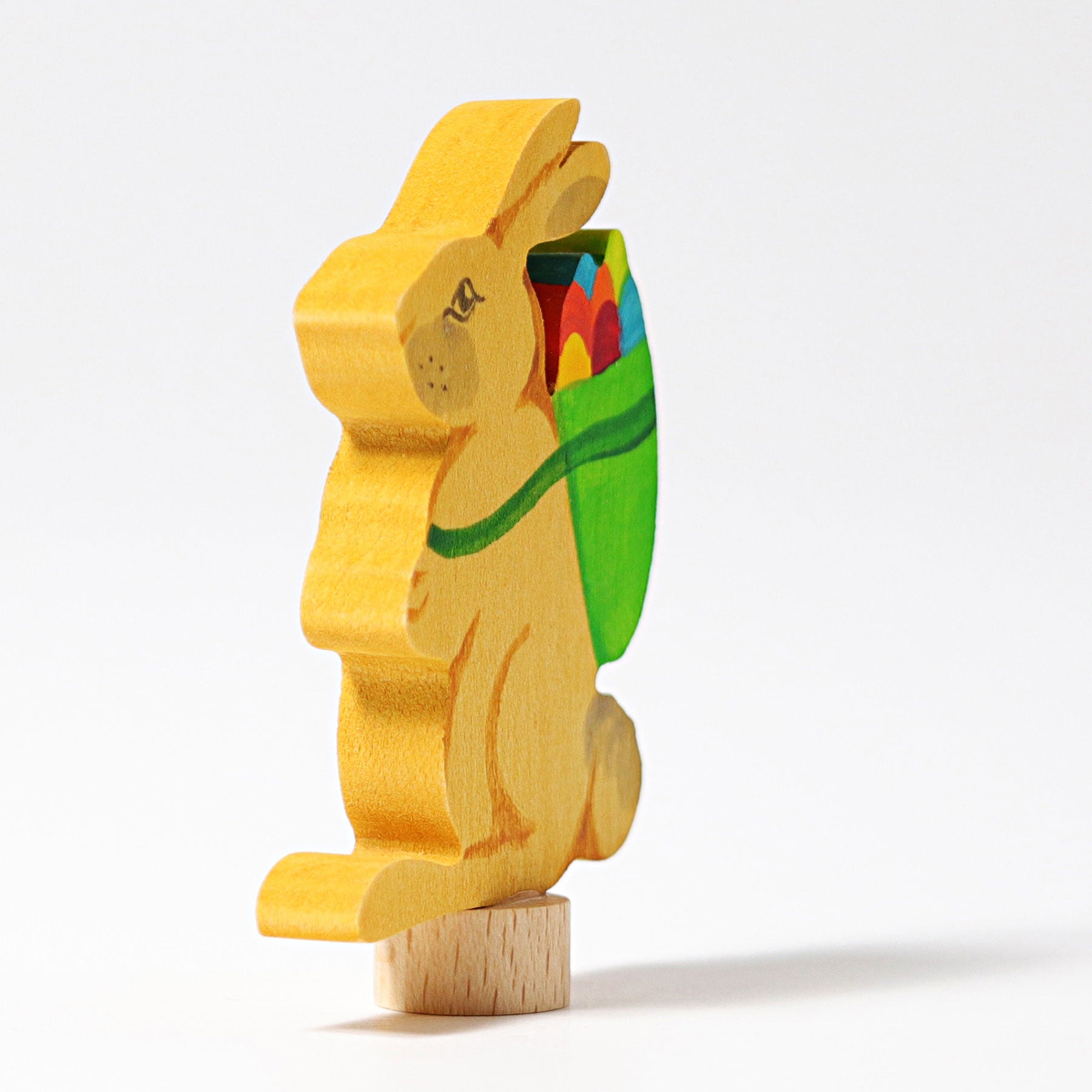 Steckfigur Hase mit Korb