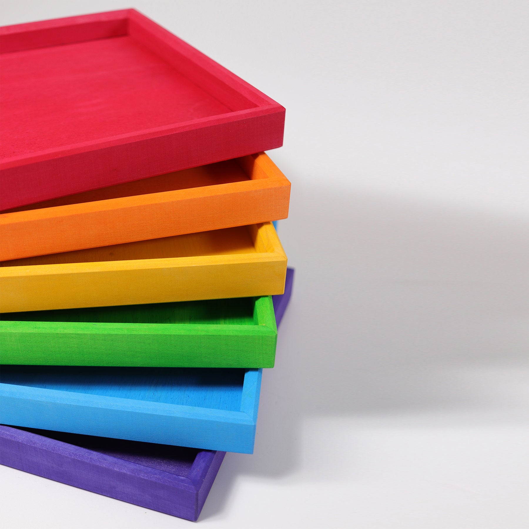 Regenbogen Holzrahmenset