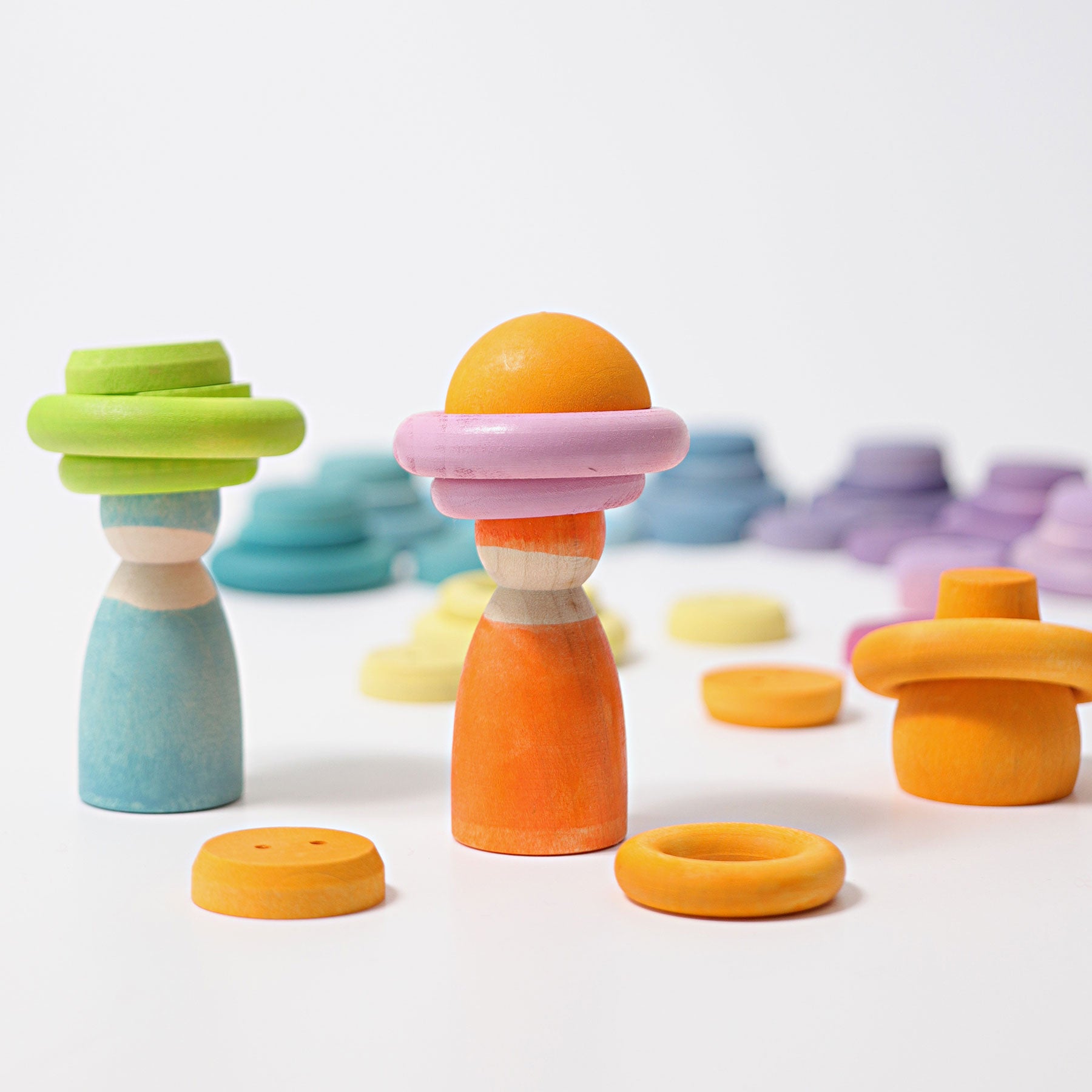 Bauringe Pastell
