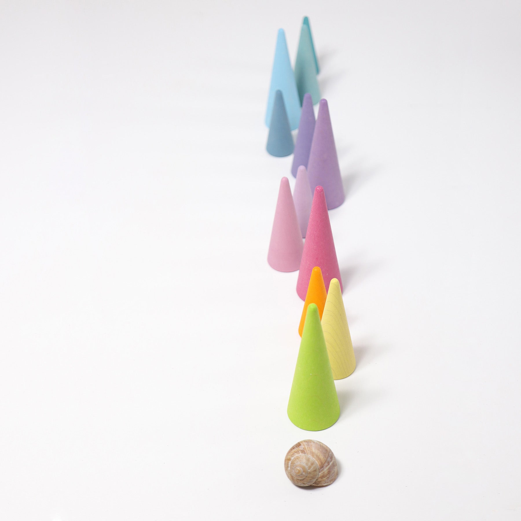 Pastell Regenbogenwald