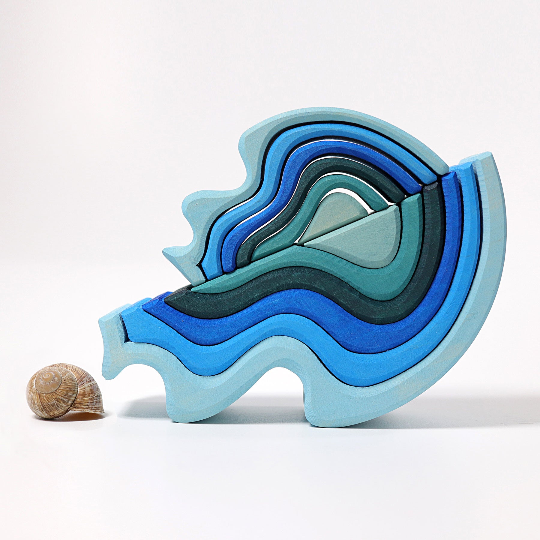 Kleine Wasserwellen