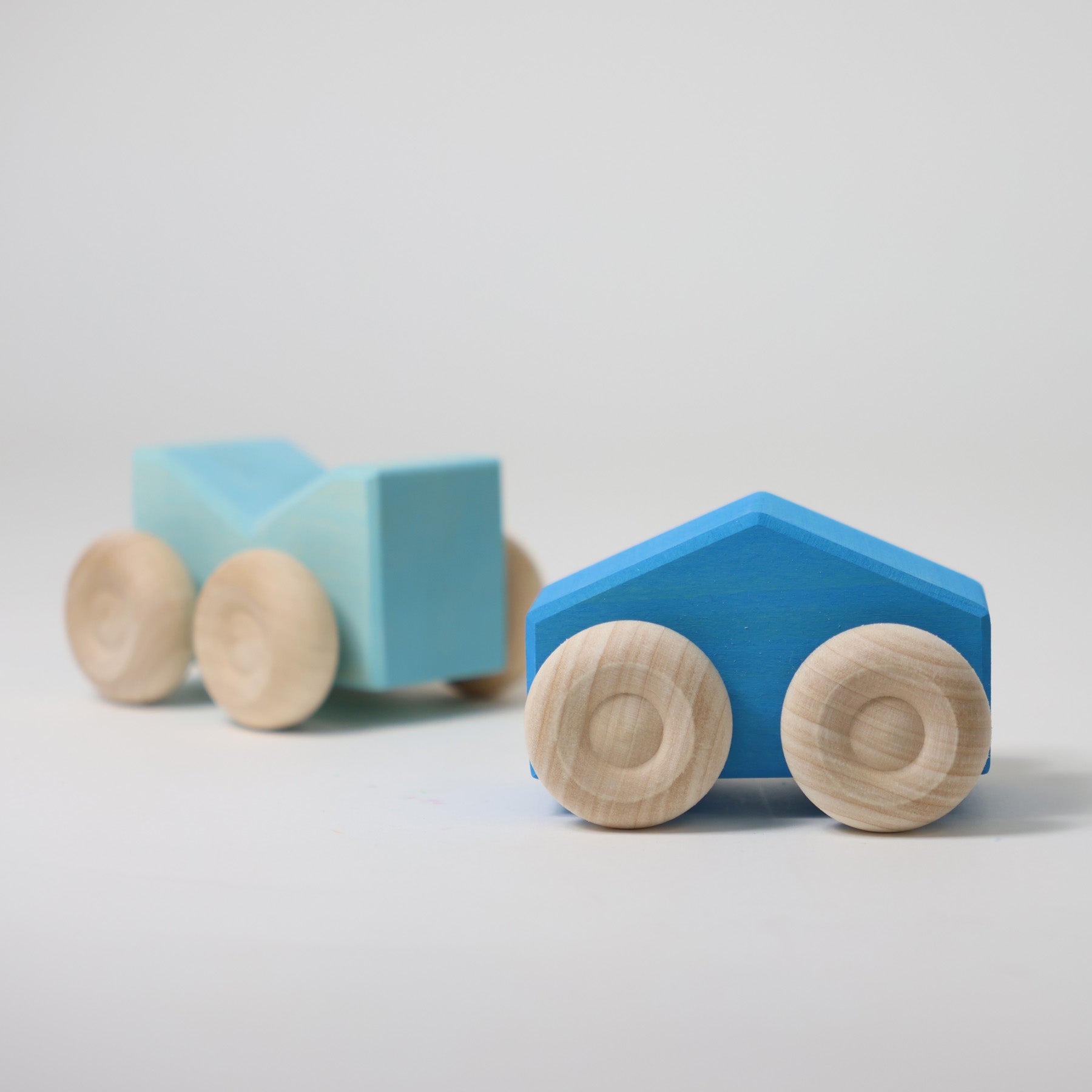 Stacking Cars Blue