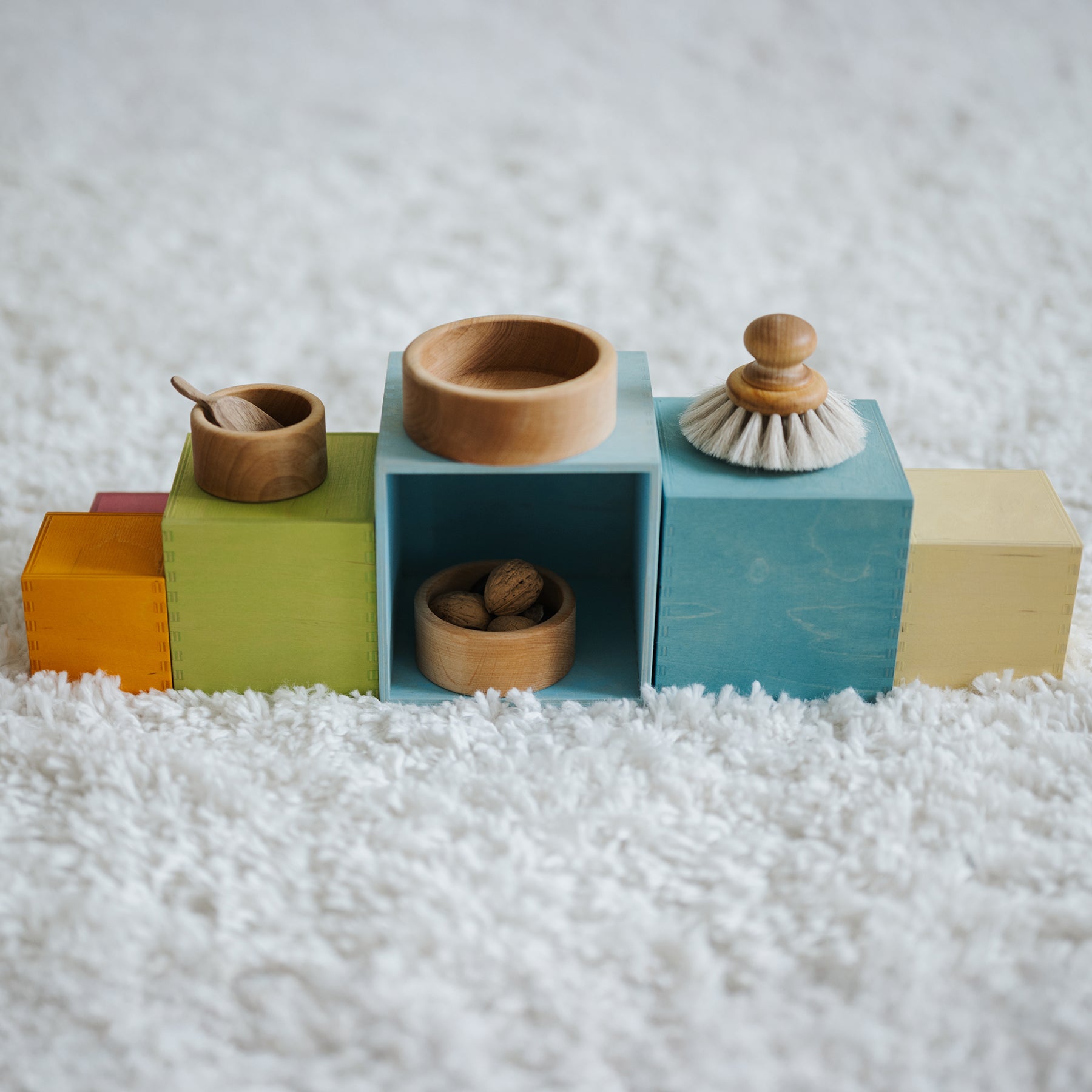 Large Pastel Set of Boxes