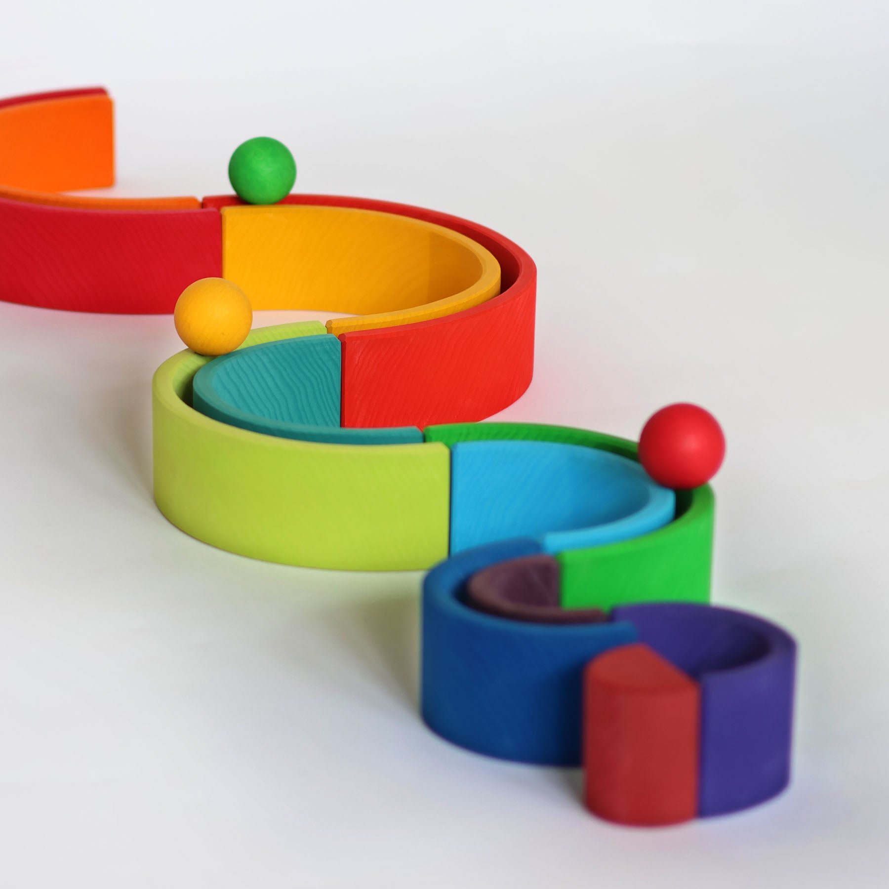 Large rainbow, 12 pieces