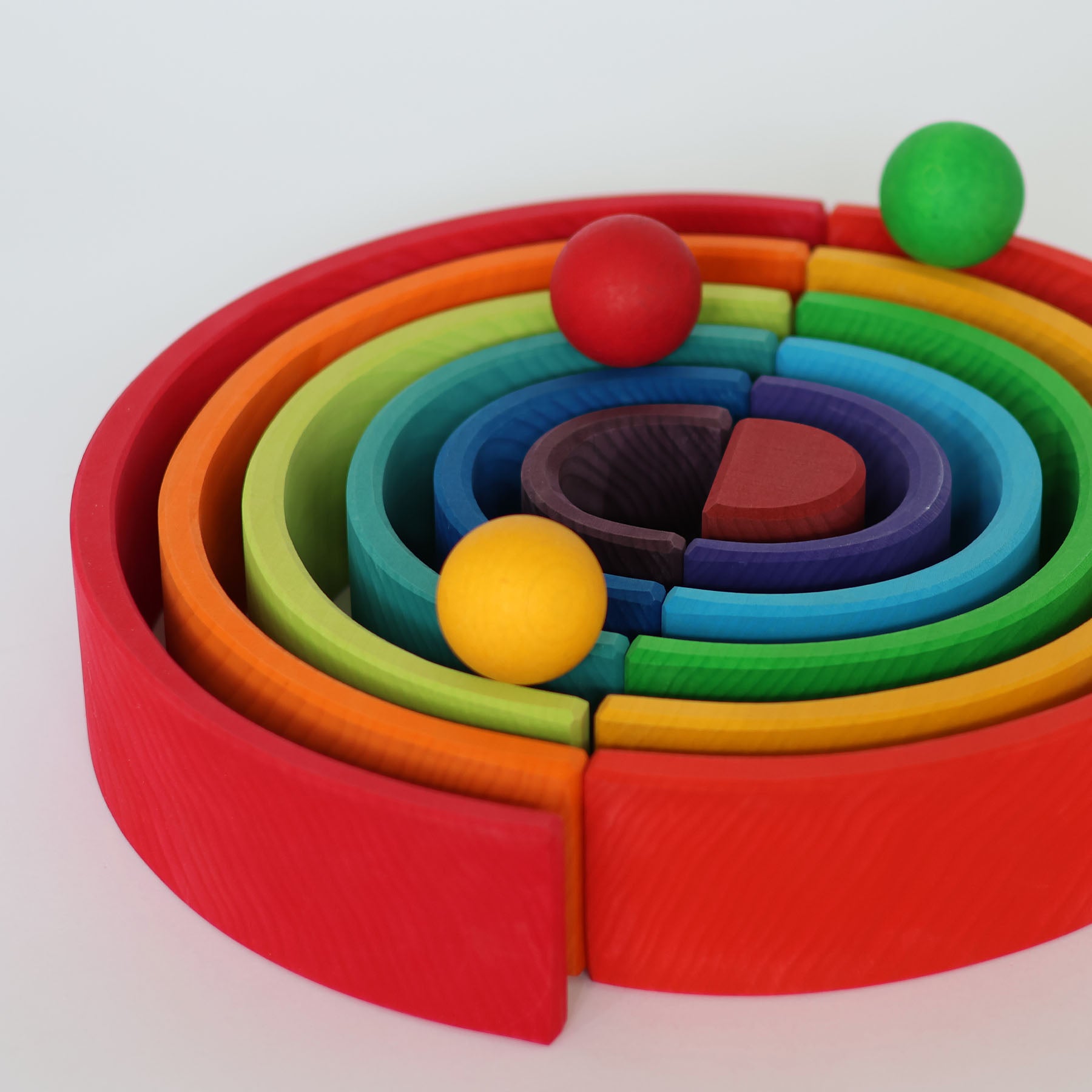 Large rainbow, 12 pieces