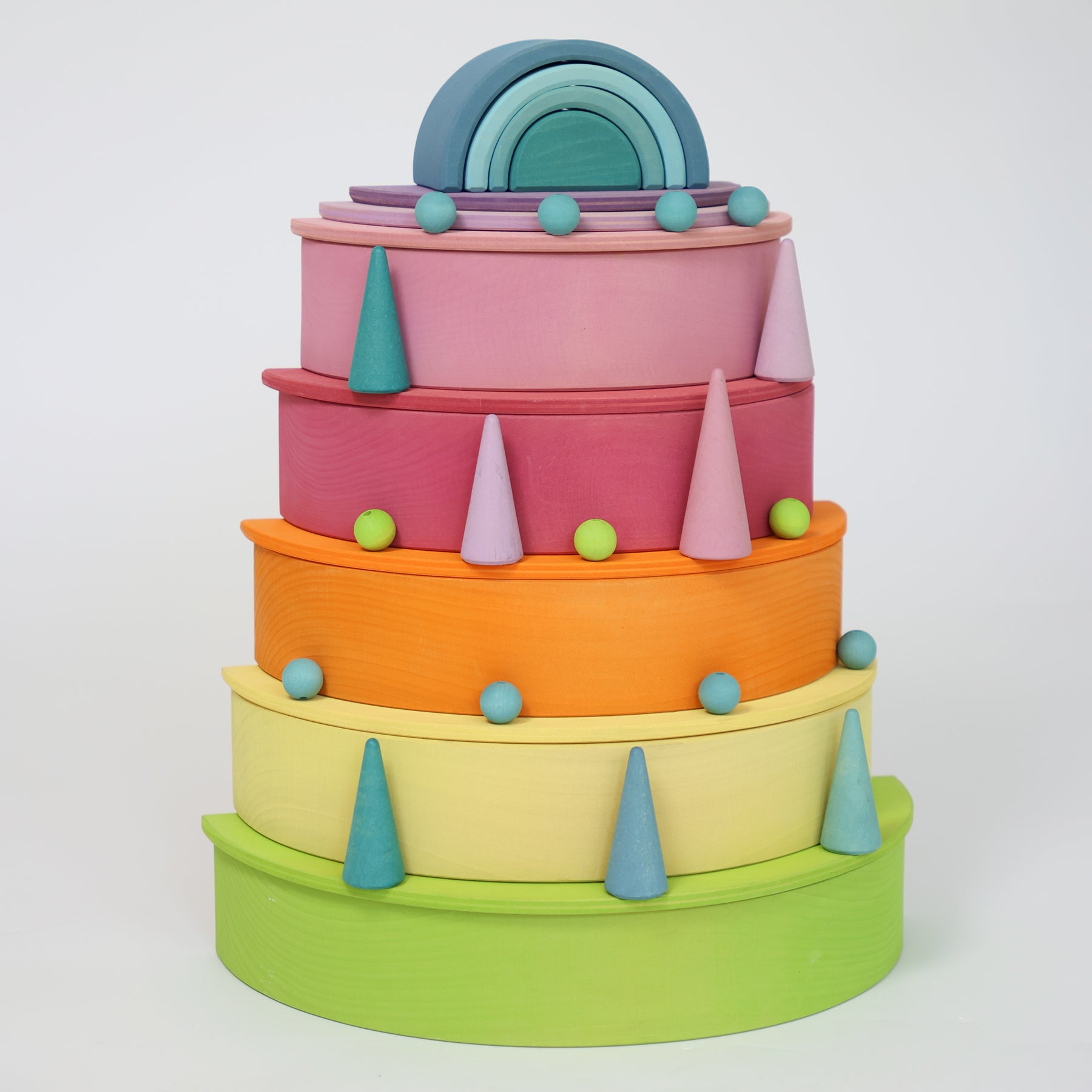 Grimm's グラデーションサークル Pastel Semi Circles
