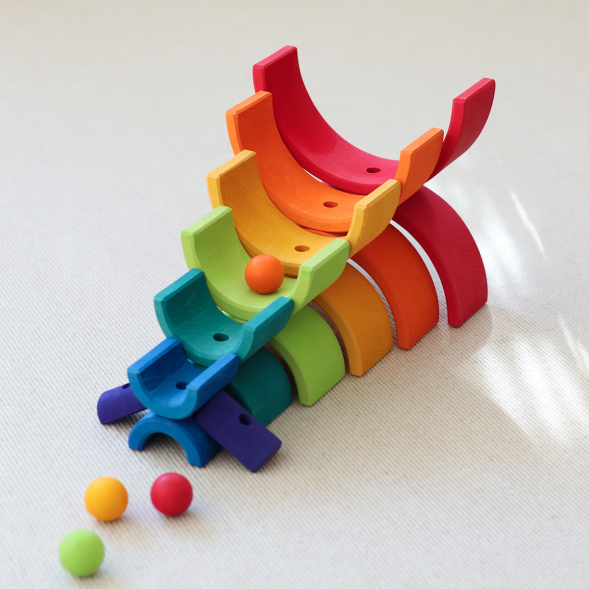 Rainbow Stacking Tower