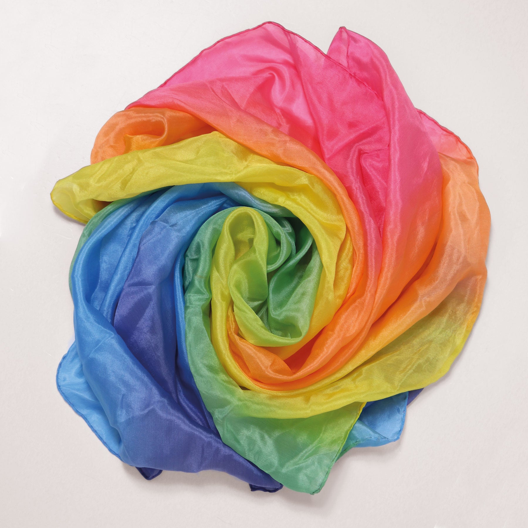 Spielseide Regenbogen