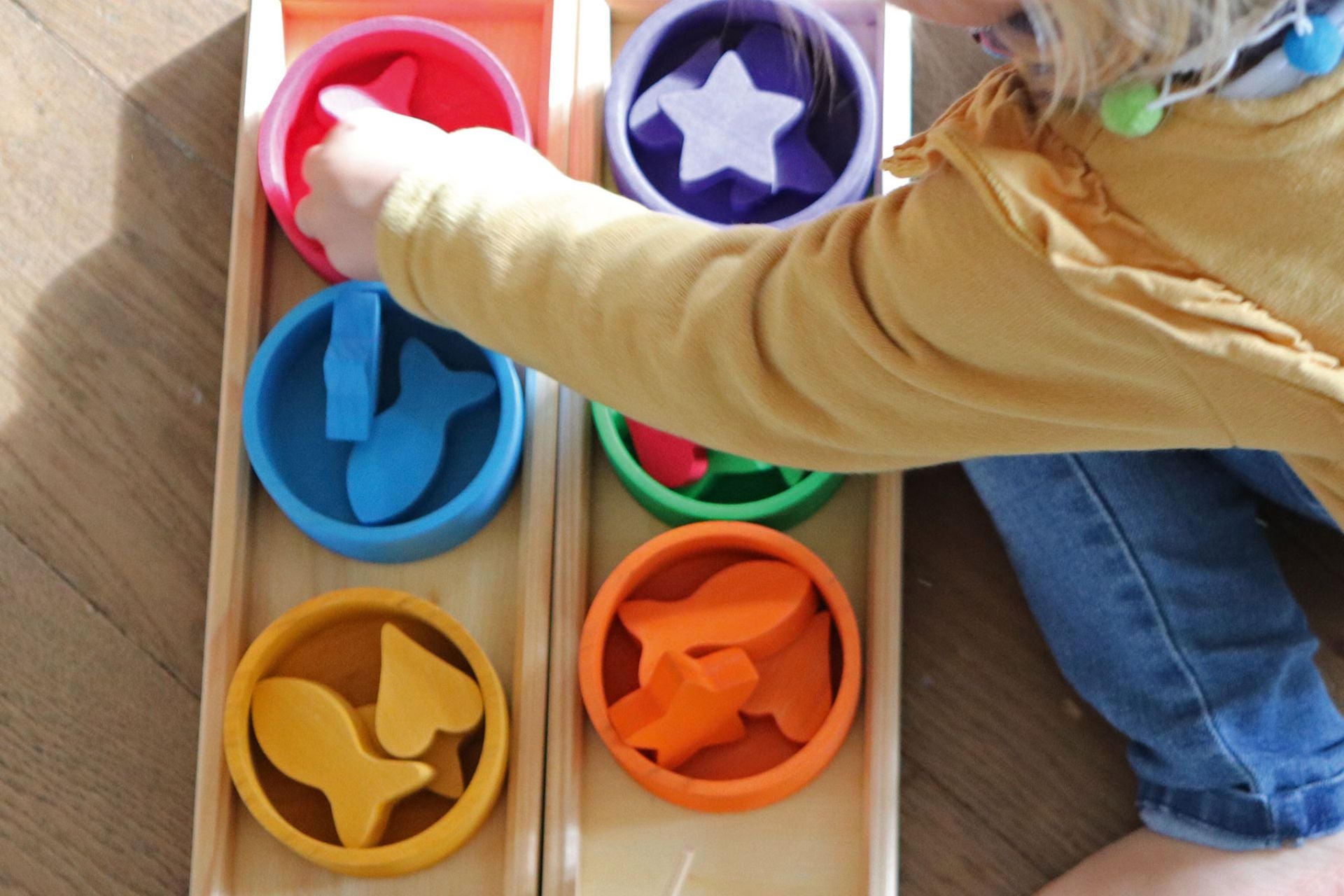Seven Friends in Bowls