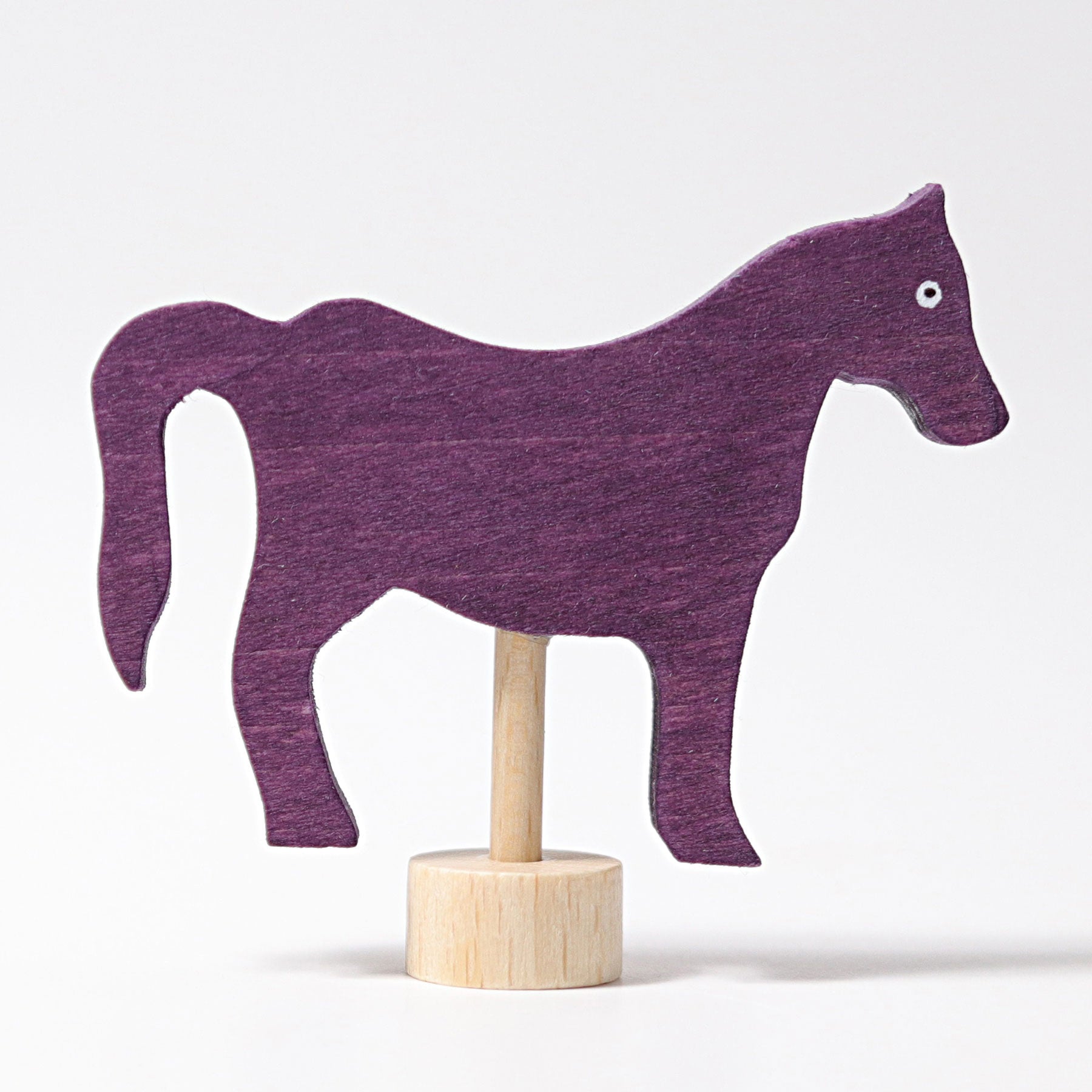 Steckfigur violettes Pferd