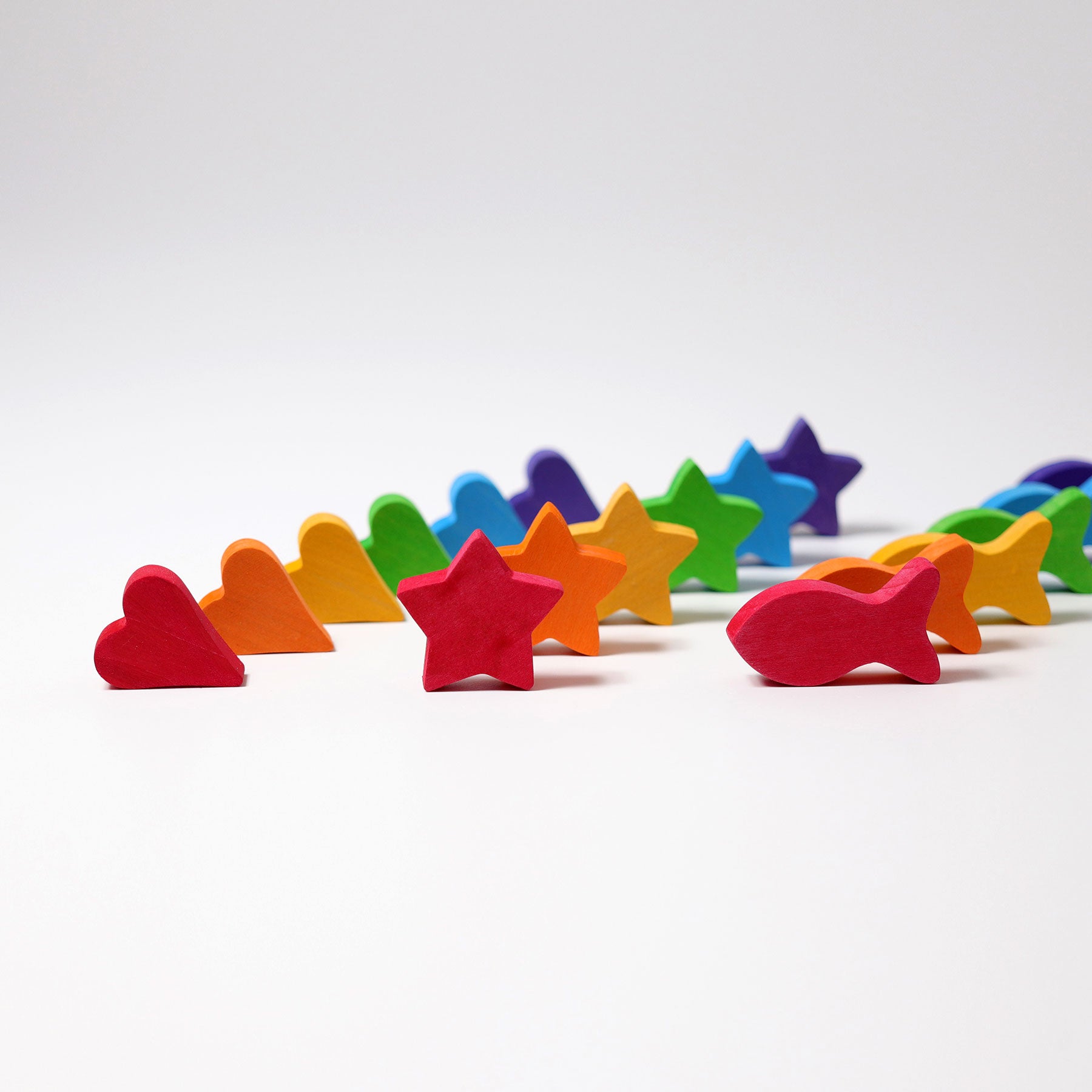 Sortierspiel Regenbogenschälchen