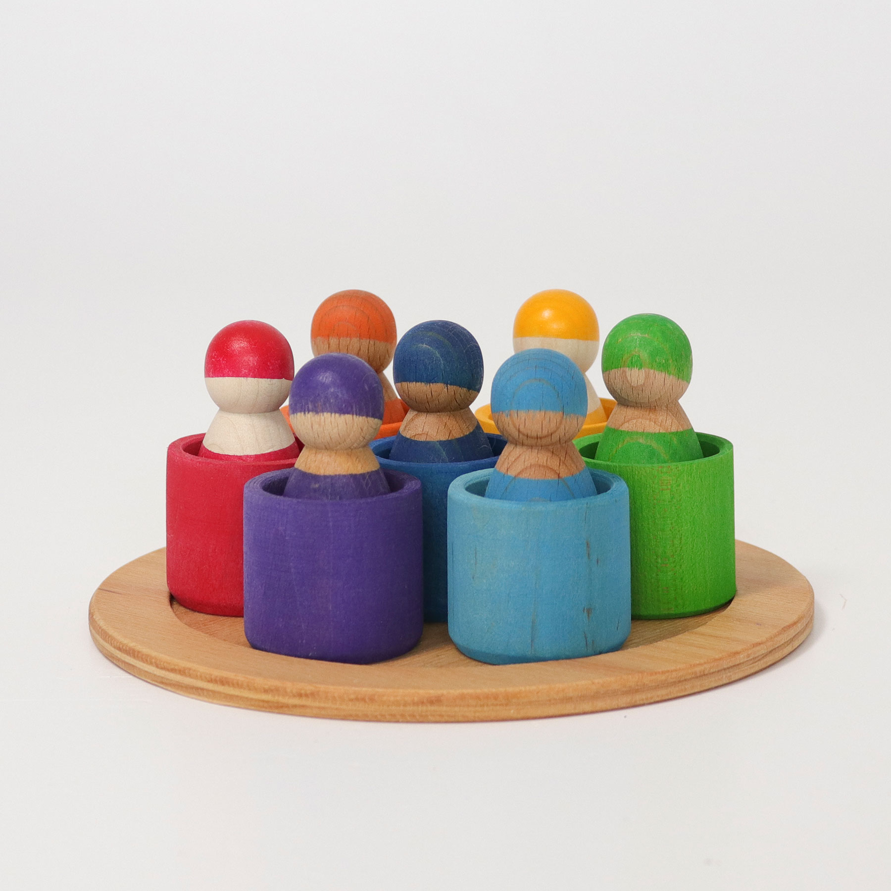 Seven Friends in Bowls