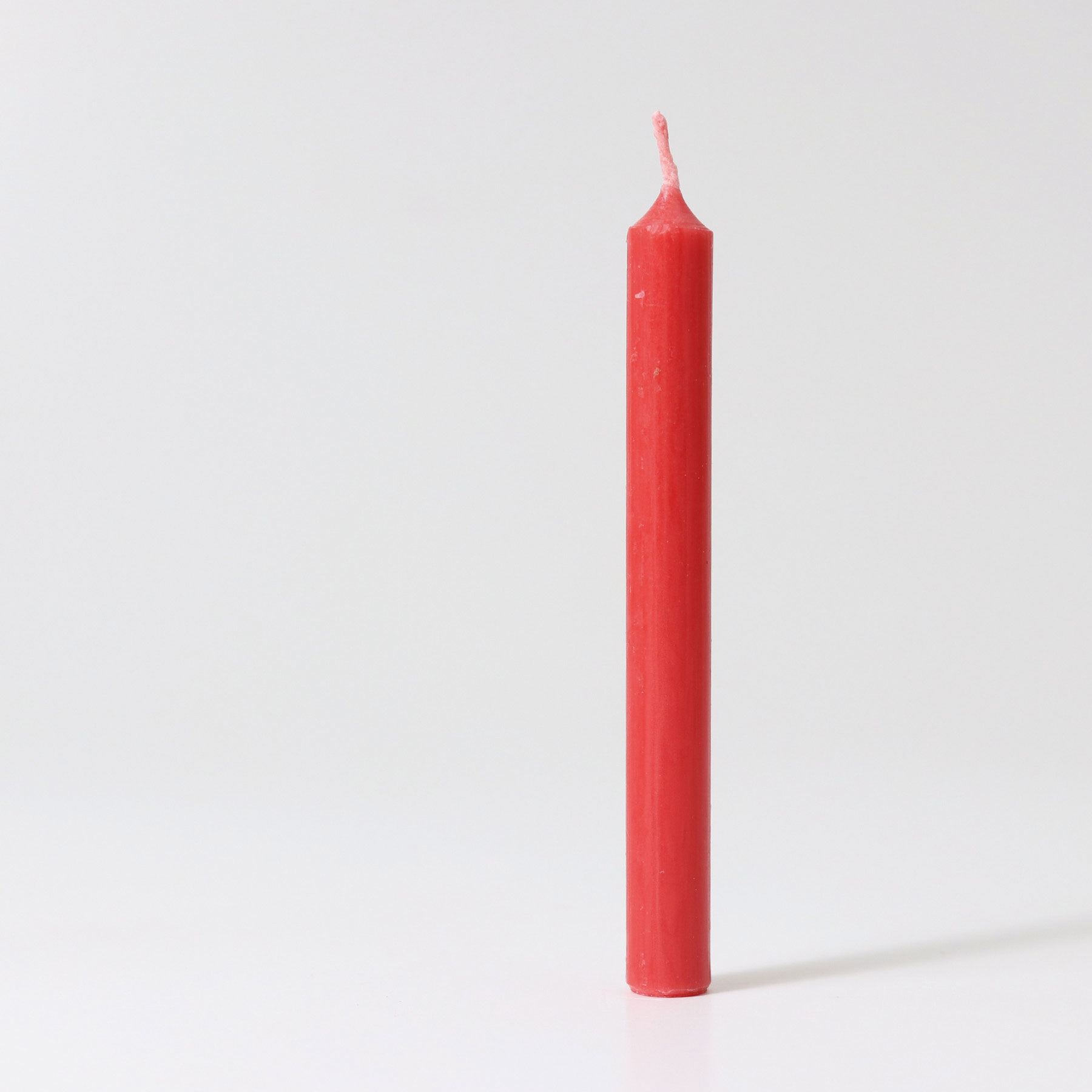 Red Beeswax Candles (10%) VE 12 pcs.