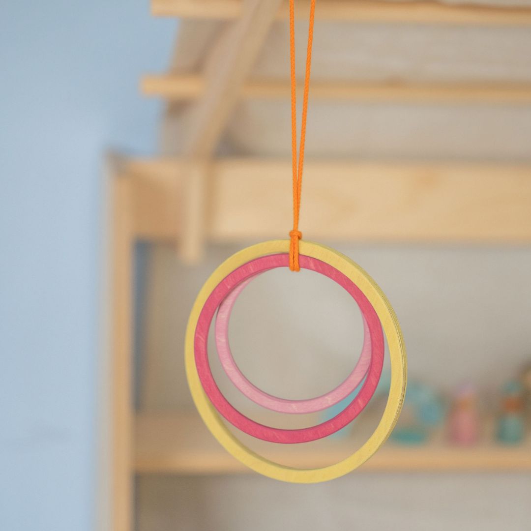 Concentric Circles and Rings Pastel