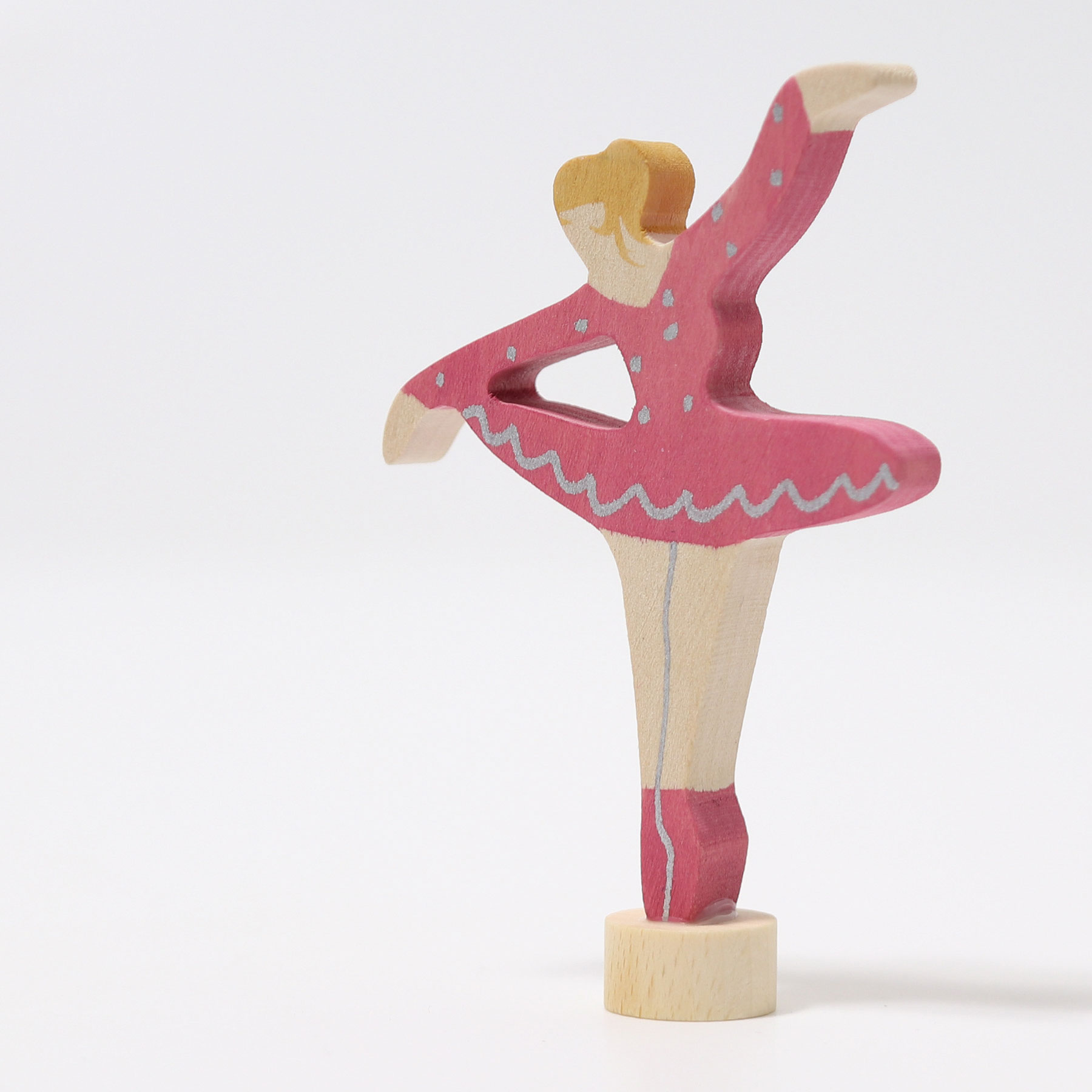 Decorative Figure Ballerina Ruby Red