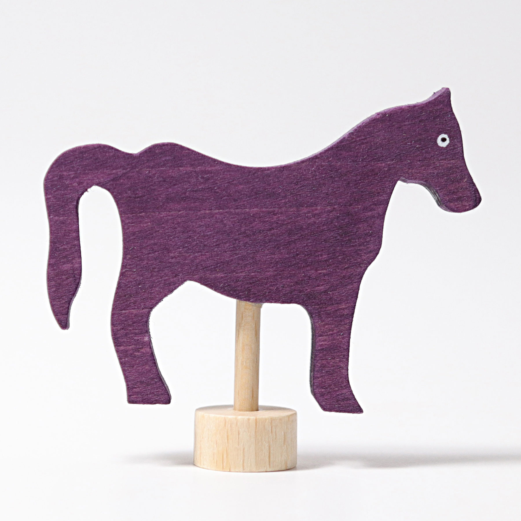 Steckfigur violettes Pferd-1