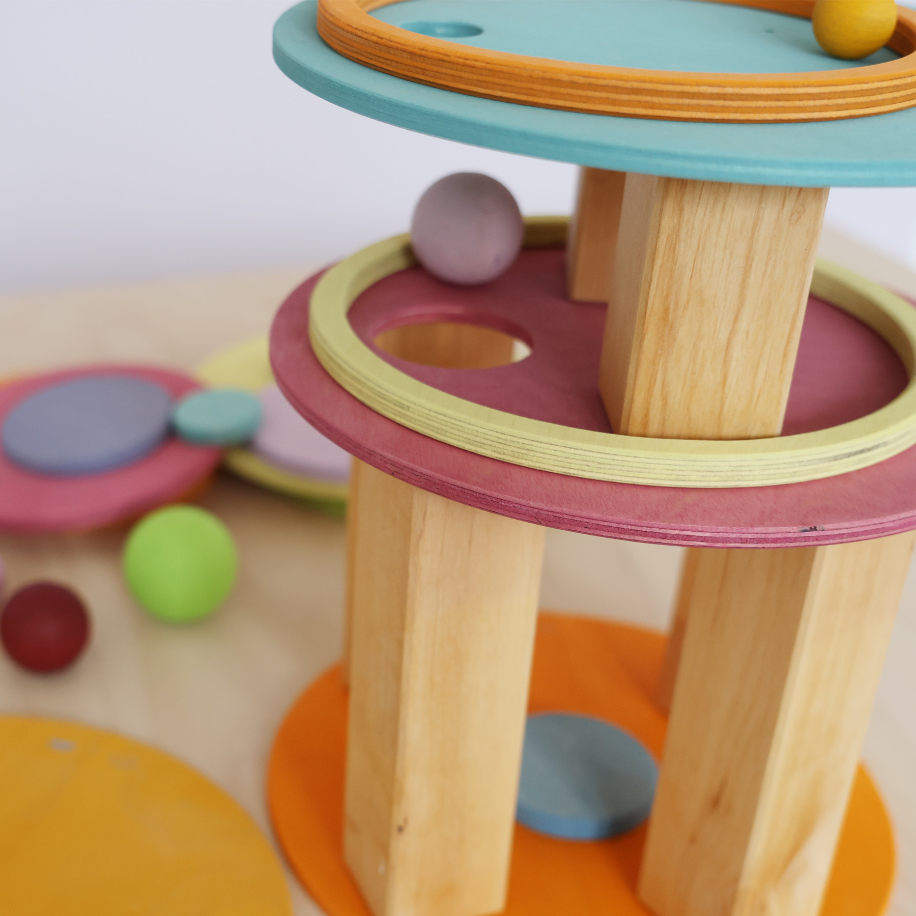Concentric Circles and Rings Pastel