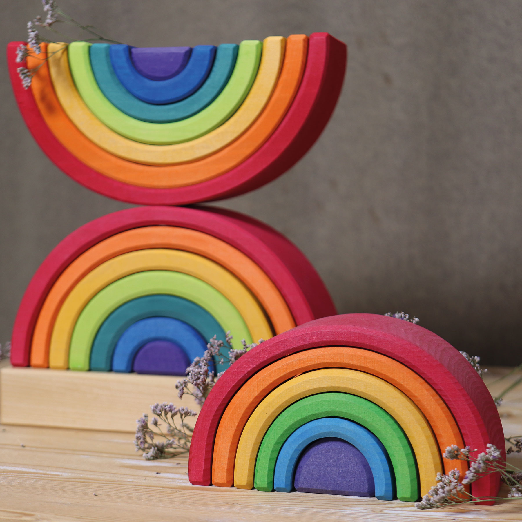 Rainbow Stacking Tower