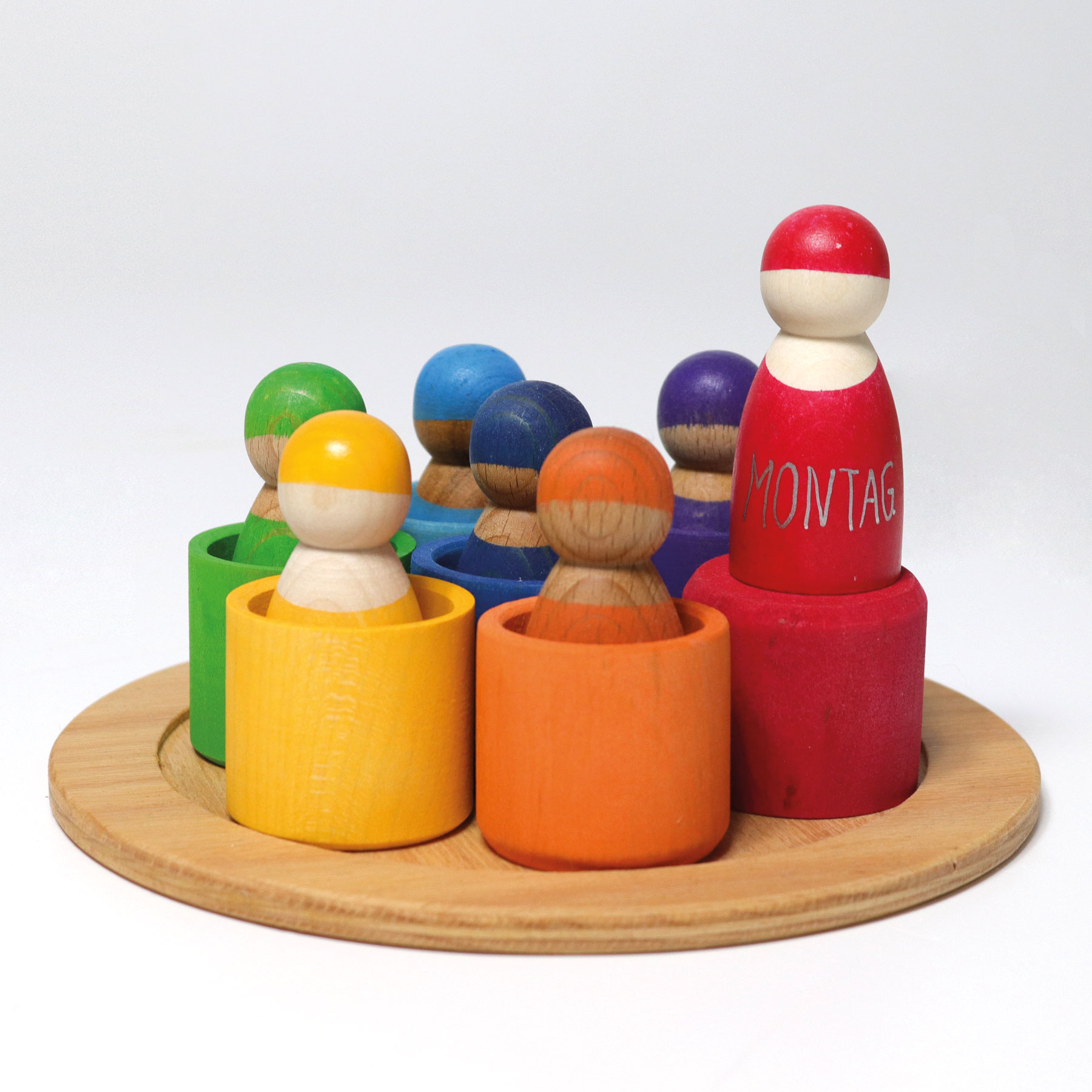 Seven Friends in Bowls